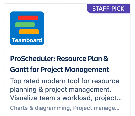 Teamboard ProScheduler vs. Structure PM