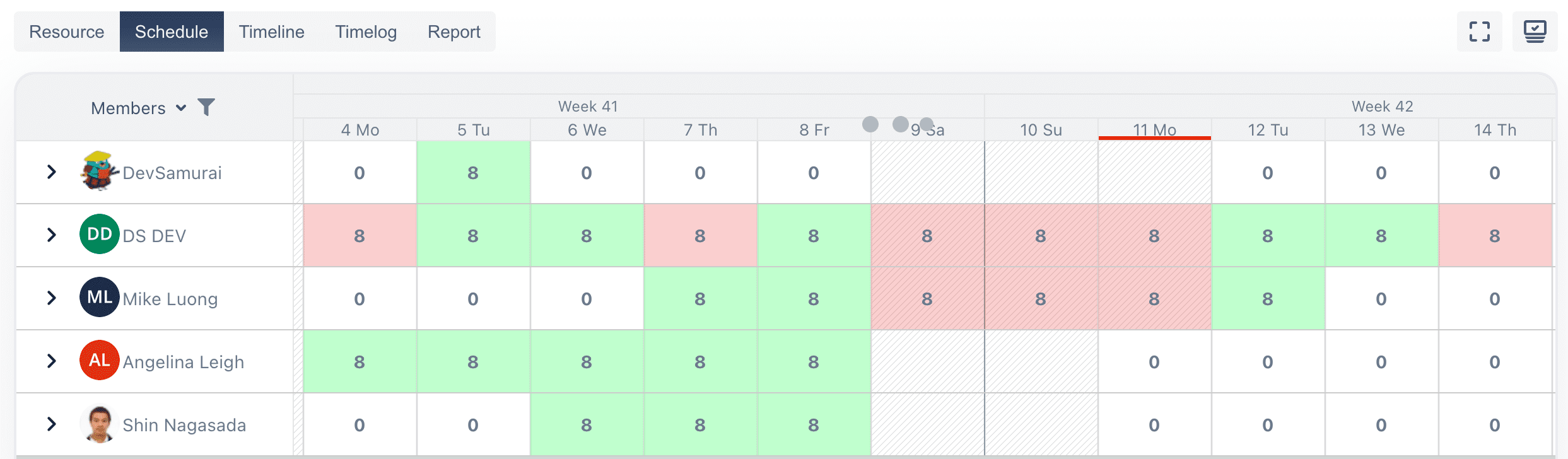 ProScheduler - TeamBoard