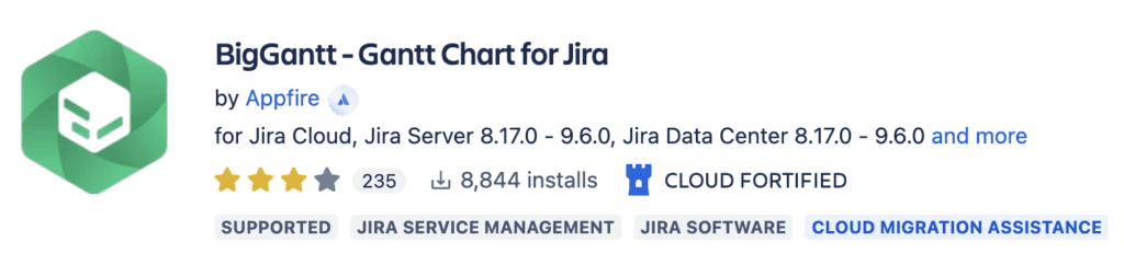 BigGantt - gannt chart for jira