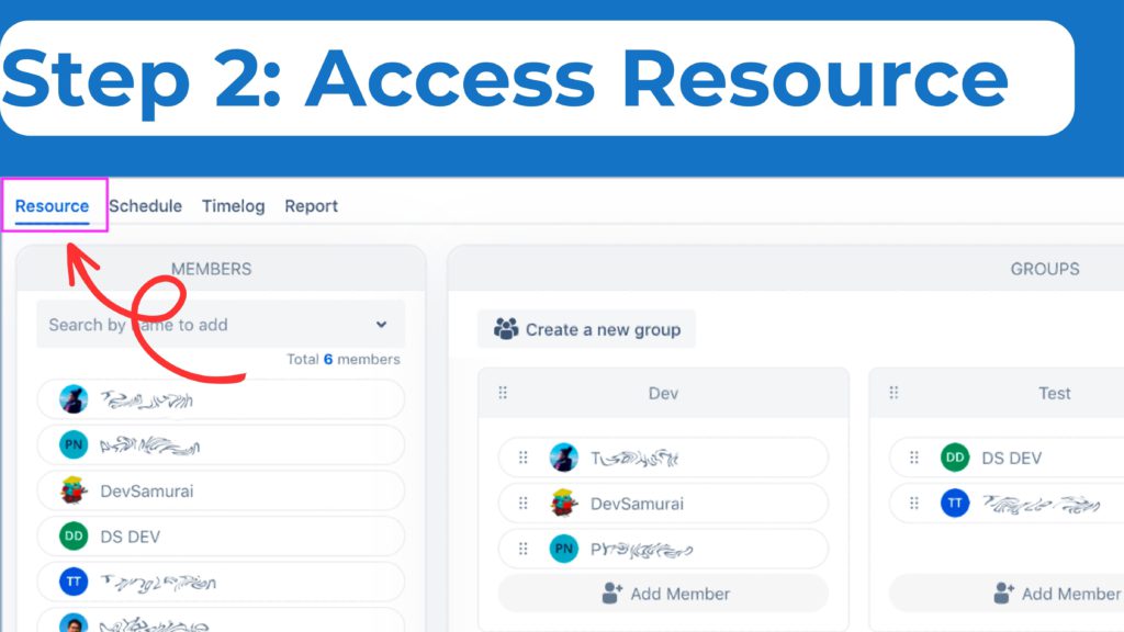 Step 2_ Access Resource