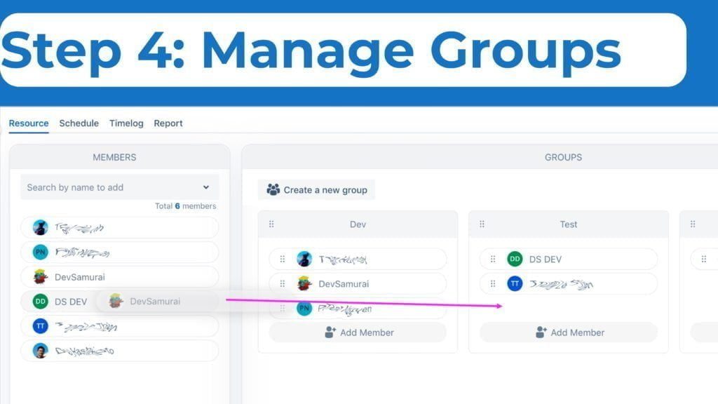 Step 4_ Manage Groups