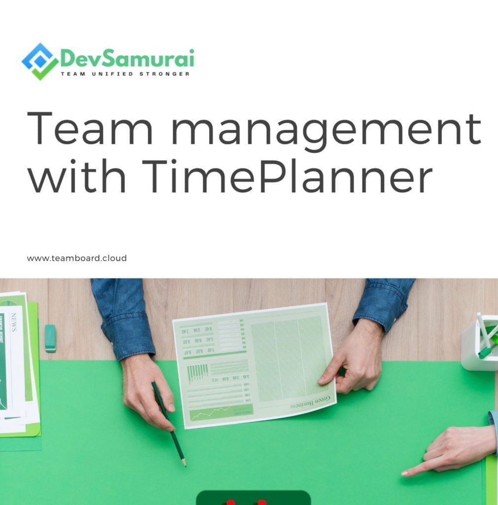 team management with teamplanner