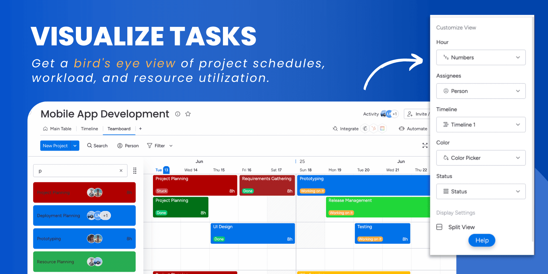 Project Management for monday.com