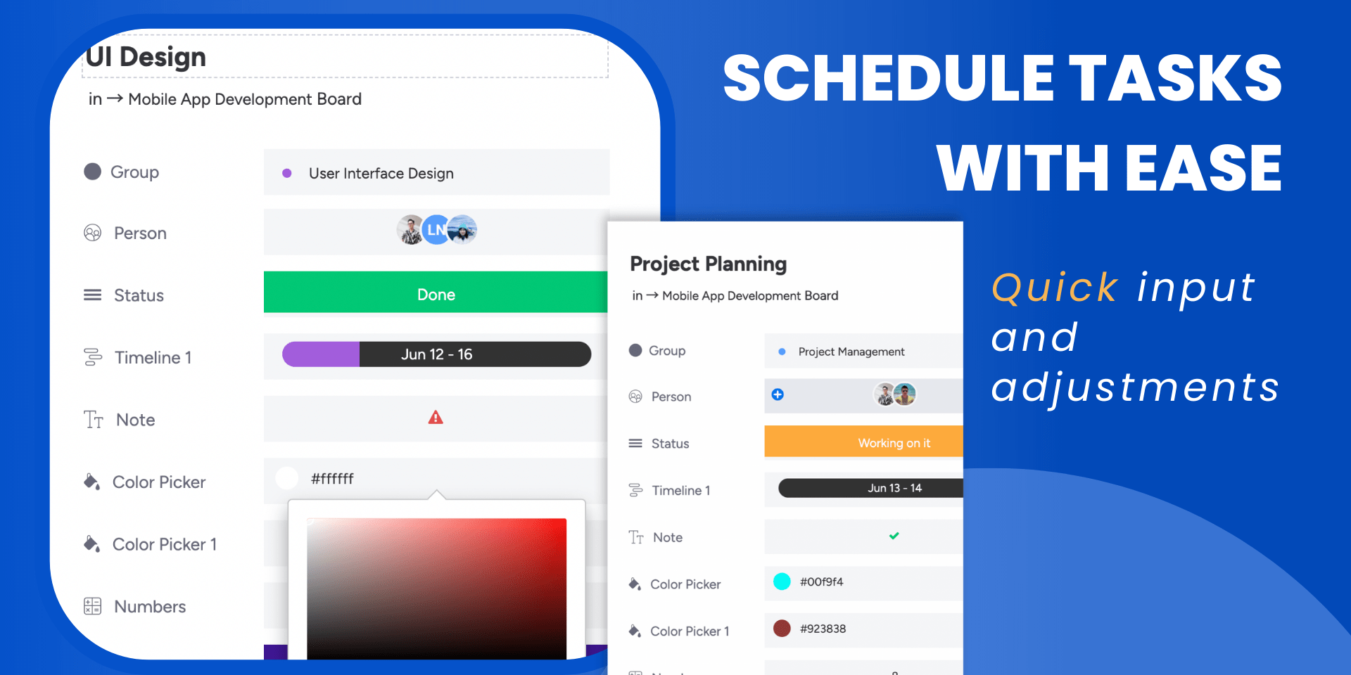 Project Management for monday.com
