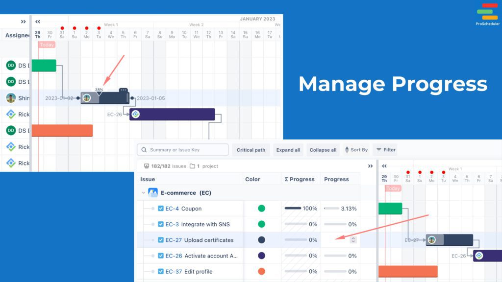 Manage Progress