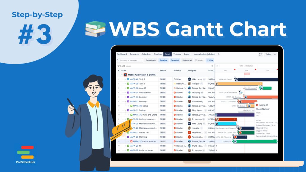 WBS Gantt Chart in Jira