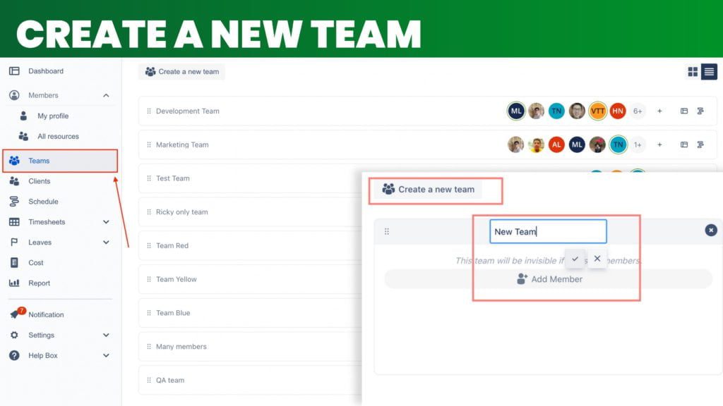 Team management in jira