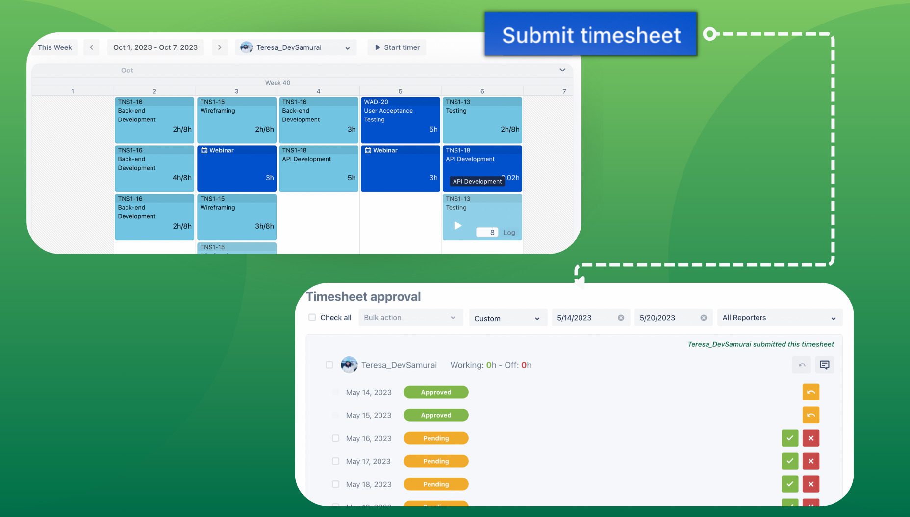 TeamBoard TimePlanner for Jira | Jira Time Tracking