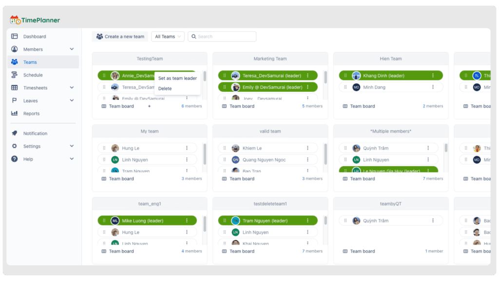 Team & resource management for jira - TimePlanner Features