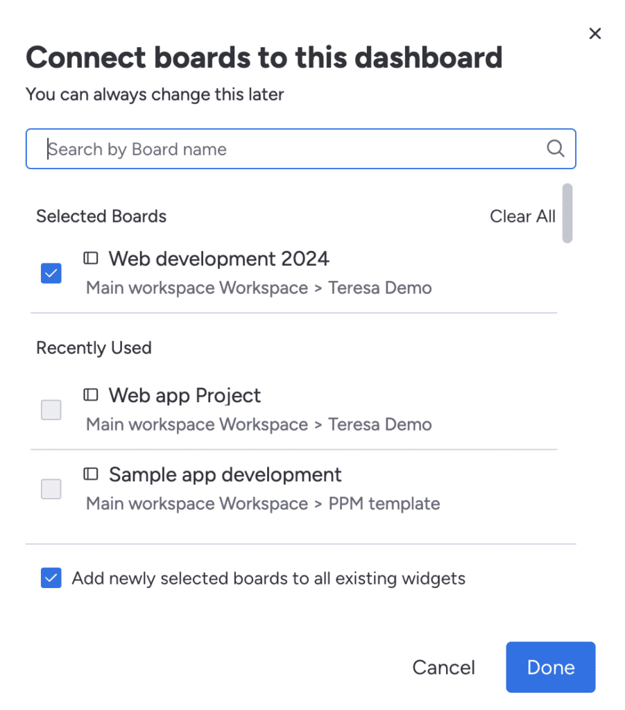 Connect Your Dashboard