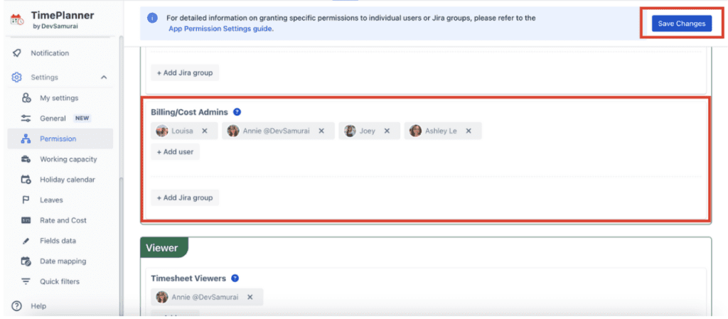 User Roles & Grant Permission