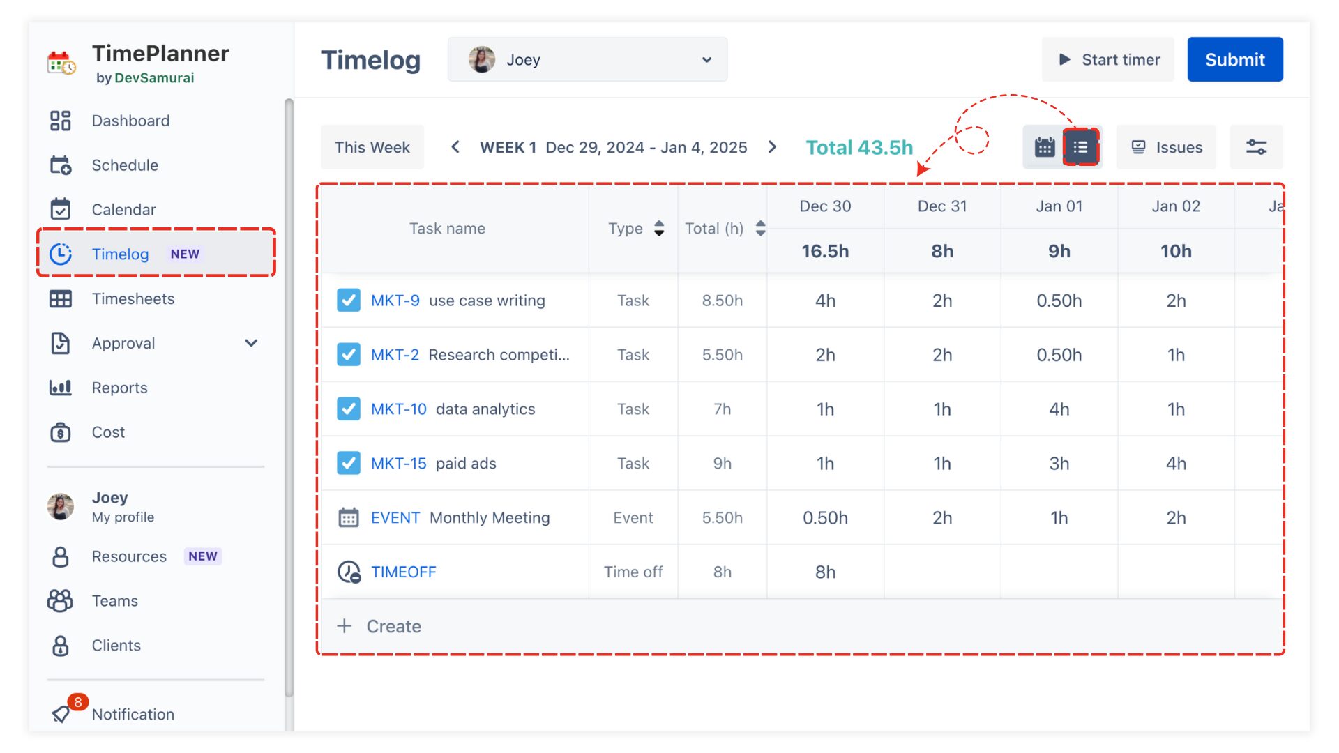 New Team UI and Exciting Updates in TimePlanner | Upcoming Release for ...