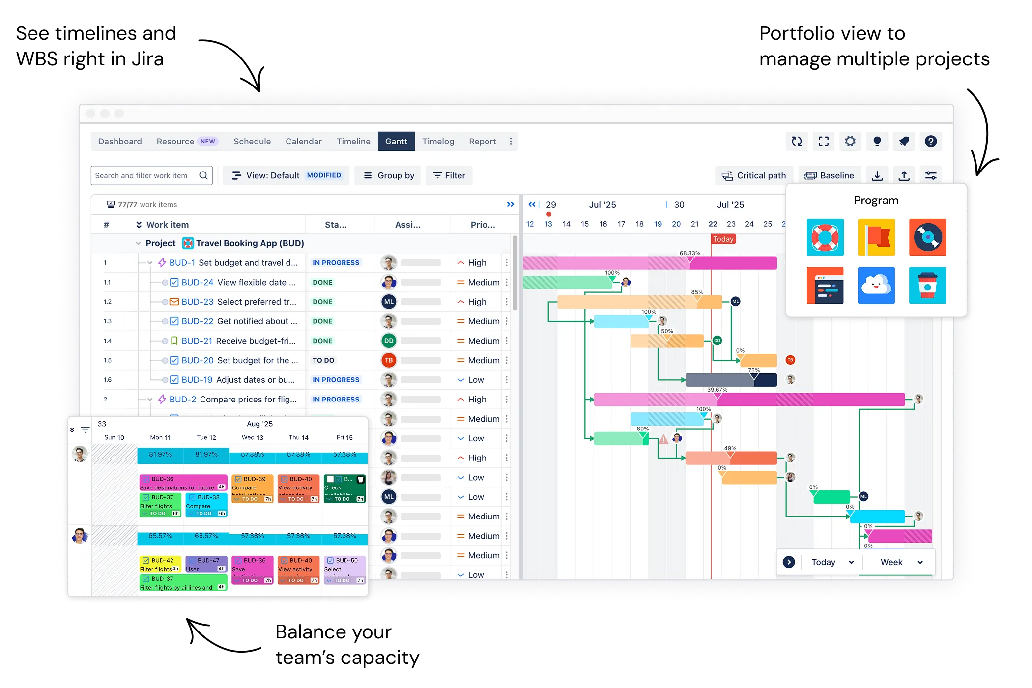 ProScheduler - Landing Page - Project Management