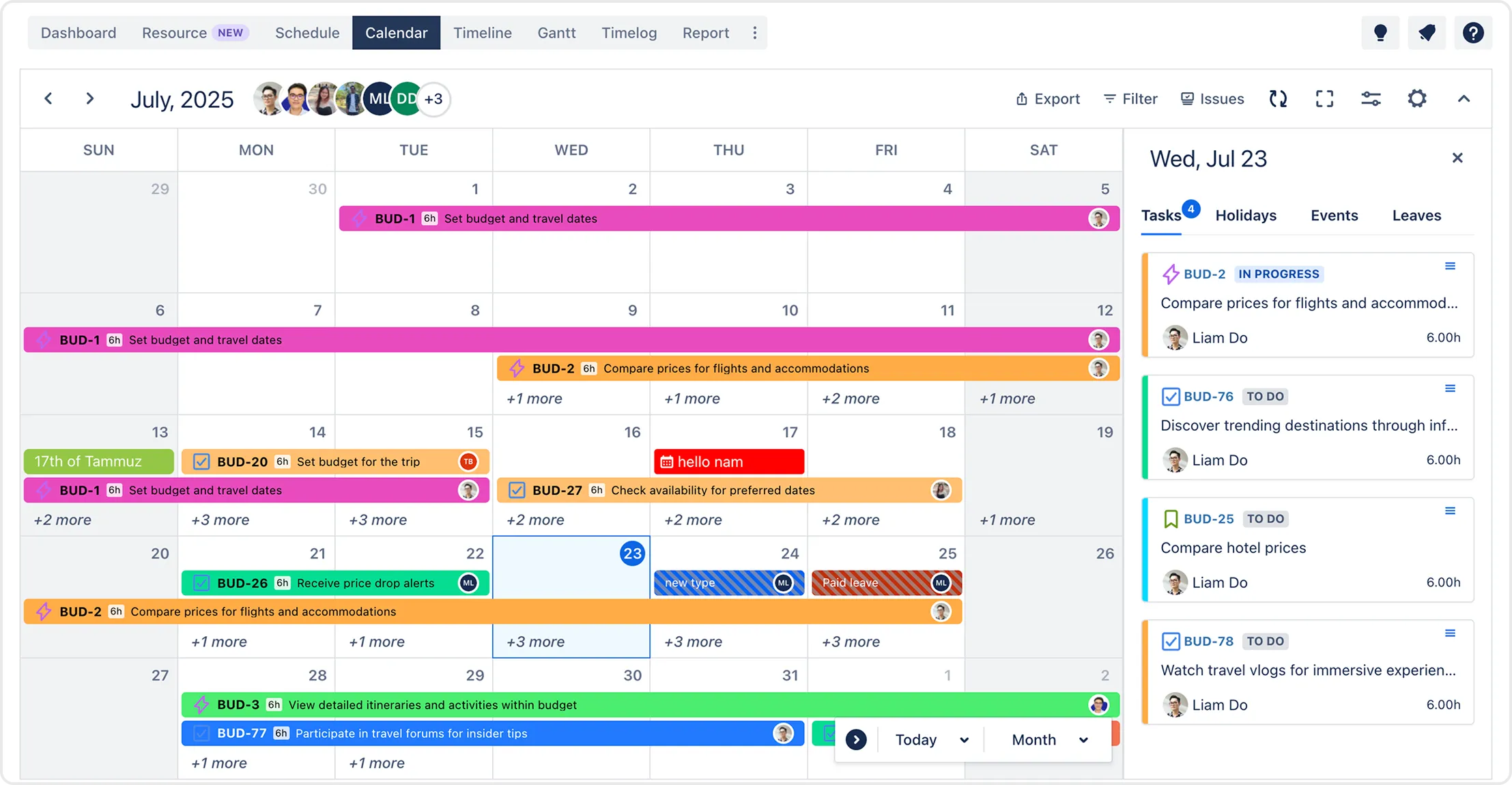 Visualize your project timeline and milestones without leaving Jira.