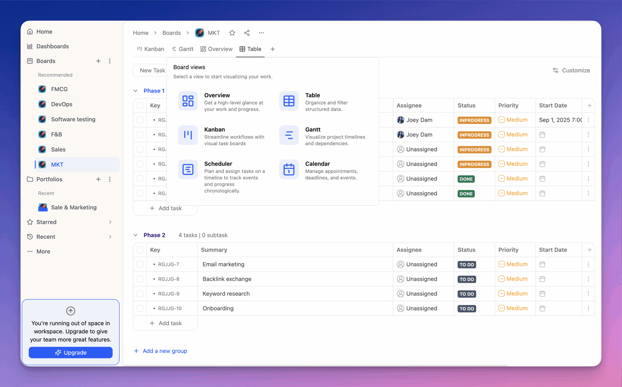 TaskFord - Project management tool