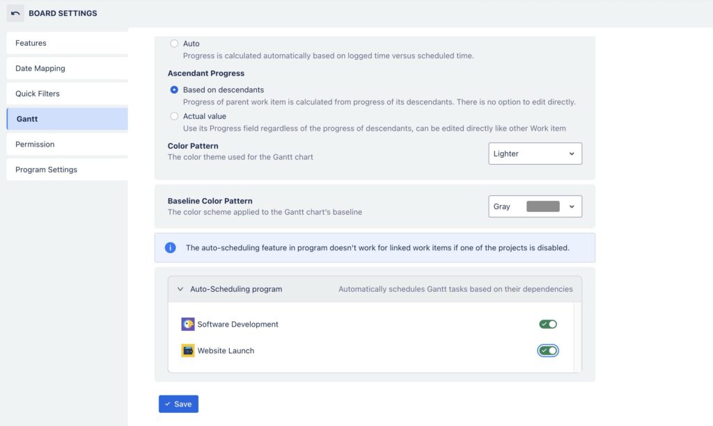 Auto-Scheduling program