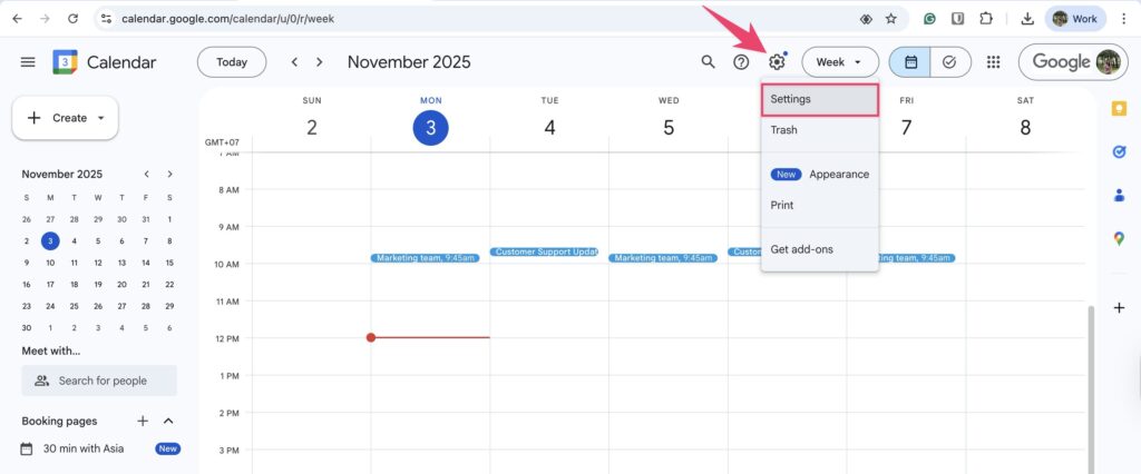 Import ICS Feed to Google Calendar