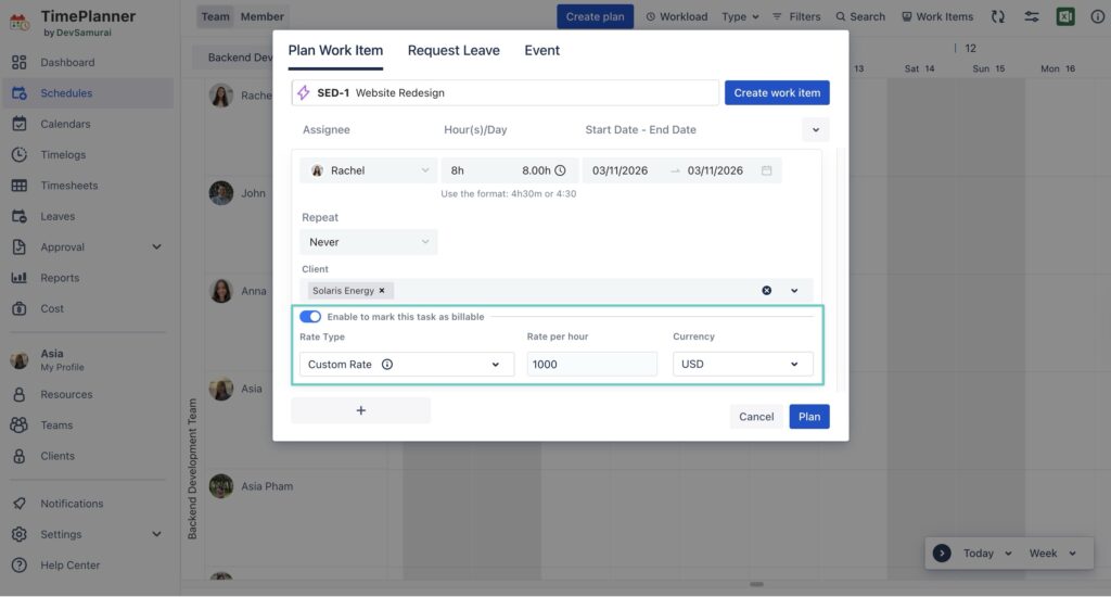 managing billable and non-billable