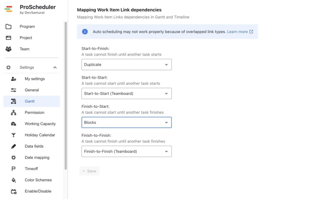 Mapping Jira Work Item Link dependencies