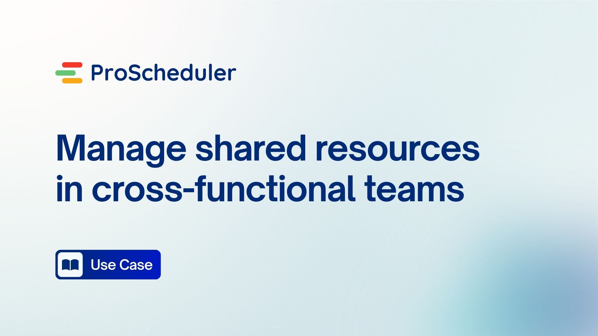 Manage shared resources in cross-functional teams