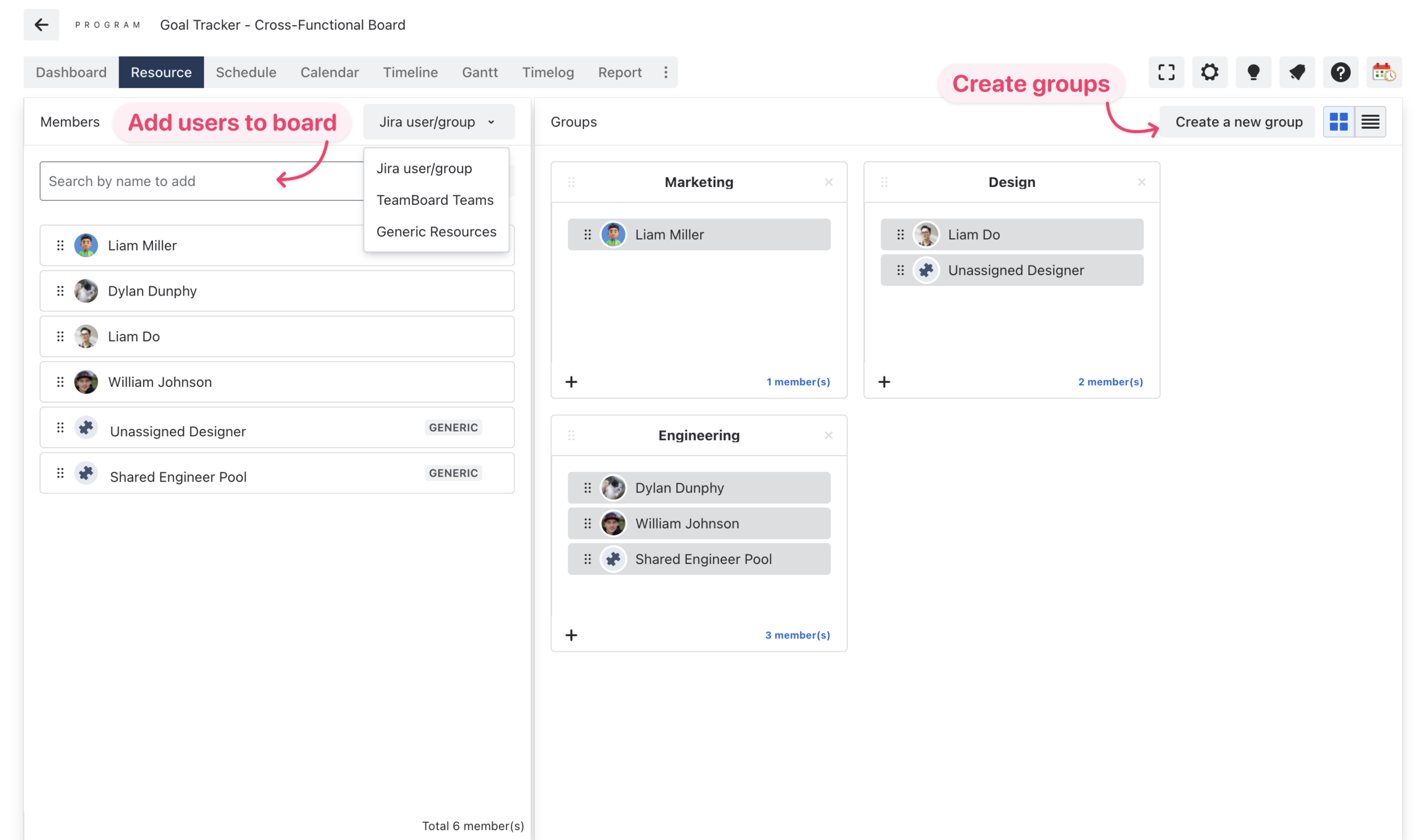 Step 3 Define resources
