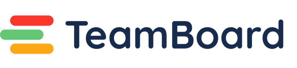 TeamBoard logo - dark text
