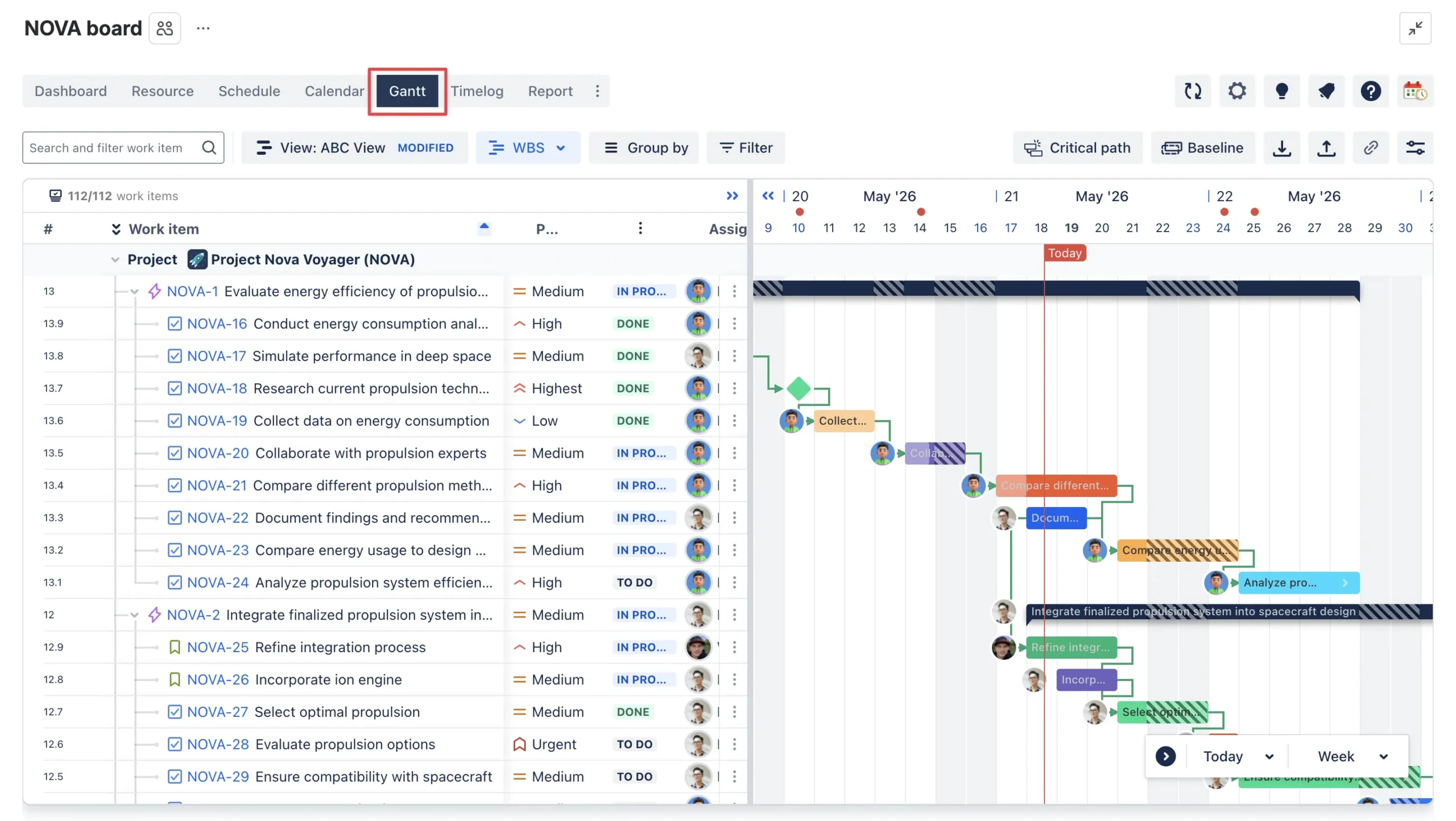 Step 1. Open the project plan in Gantt