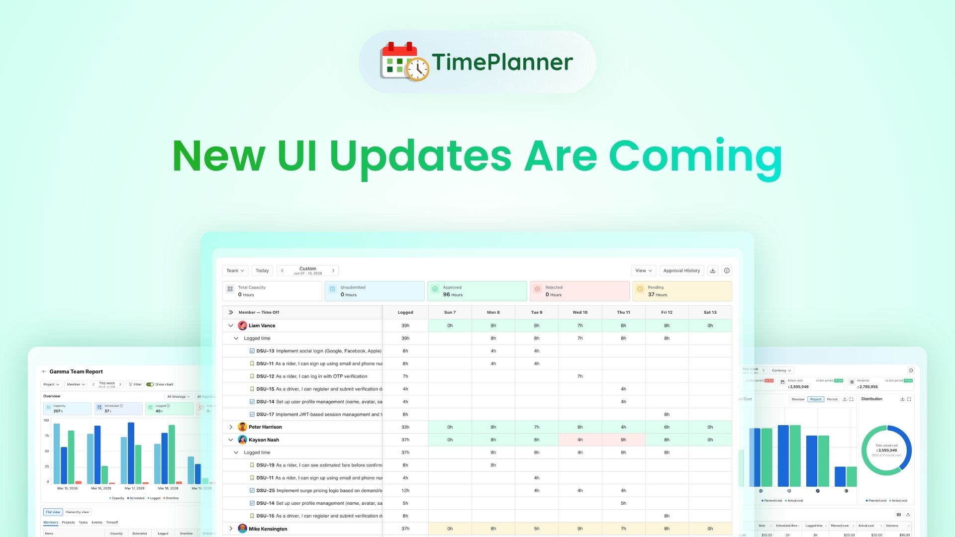 TimePlanner's New UI: A Fresh New Look is On the Way