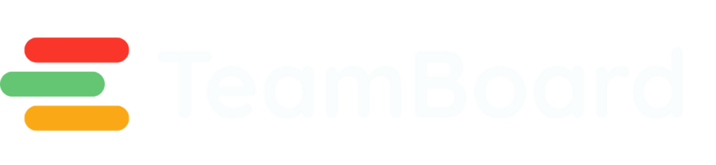 TeamBoard logo - white